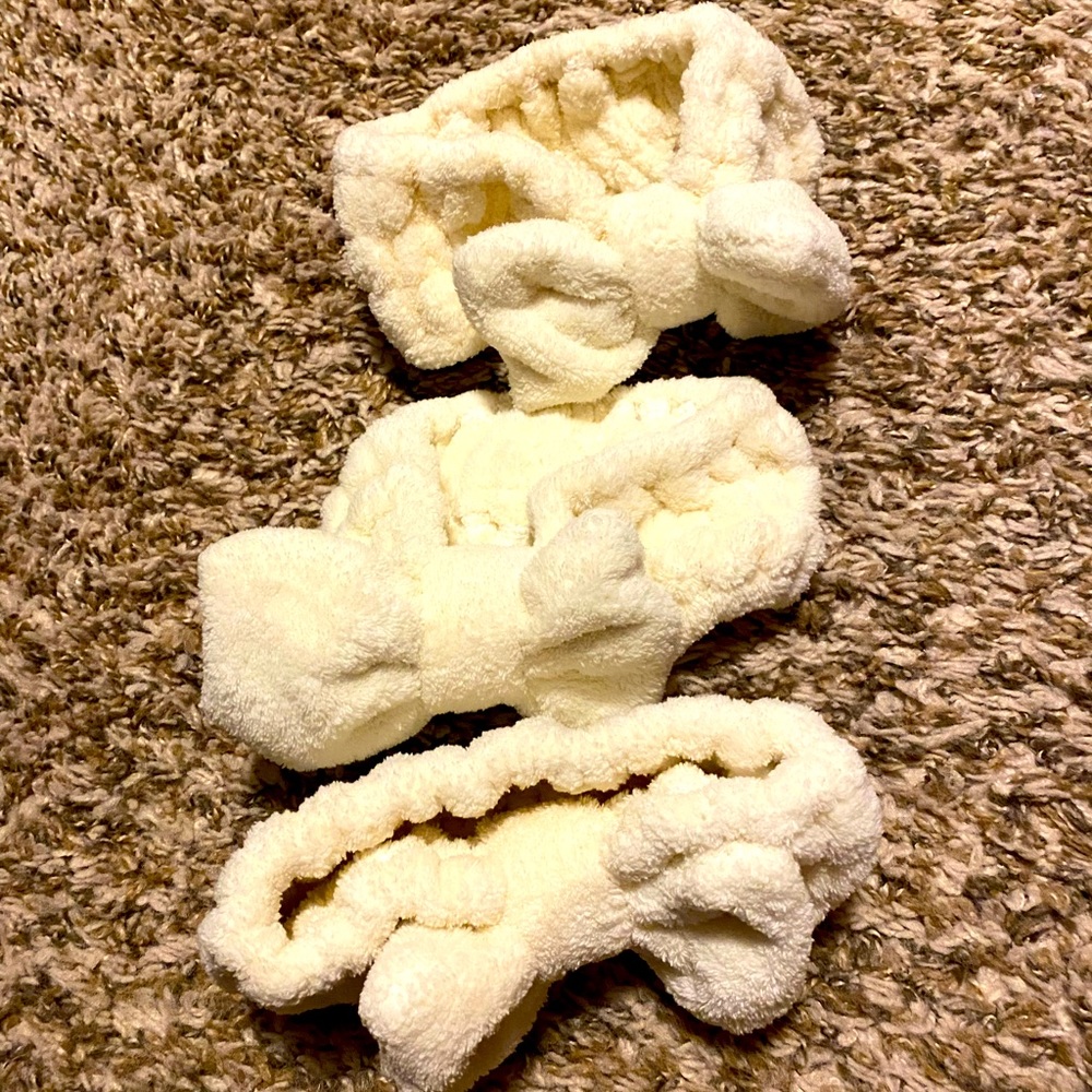 Terrycloth Headbands NWOT